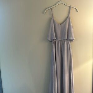 Joanna August bridesmaid dress in Silver Bells XS